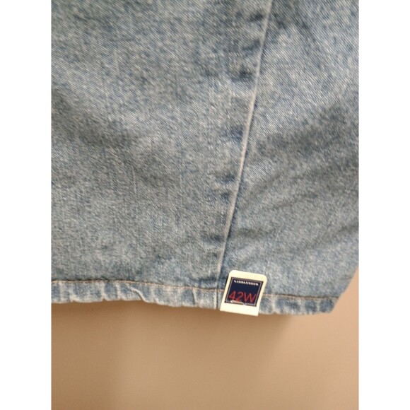 Saddlebred Shorts Mens 42 Denim Cotton Jeans Med Blue 5 Pocket 9.5 in Inseam NWT - Picture 4 of 11